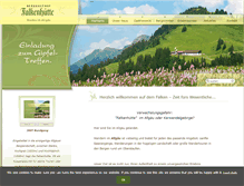 Tablet Screenshot of falkenhuette.de